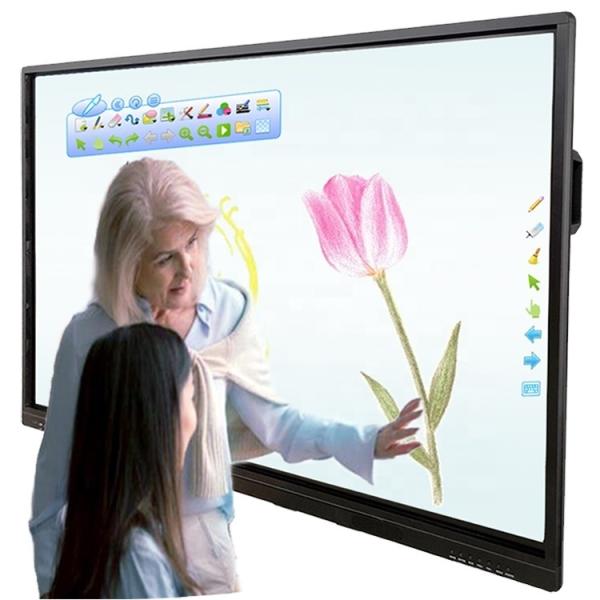 Buy 86" Smart Interactive Whiteboard For School Classroom Teaching Online Boards Conference With Windows Mac at wholesale prices