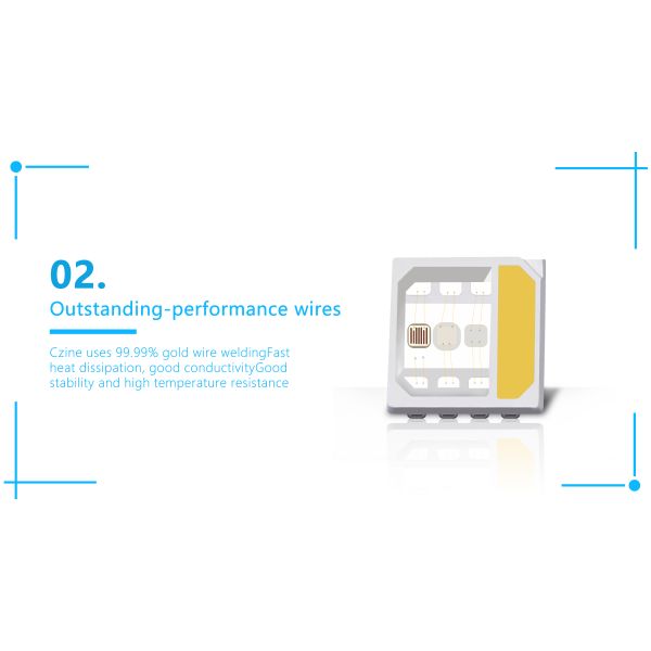 LEARNEW RGB LED SMD 6064 5054 3w 4W , Epistar RGB LED Use For LED Stage Light