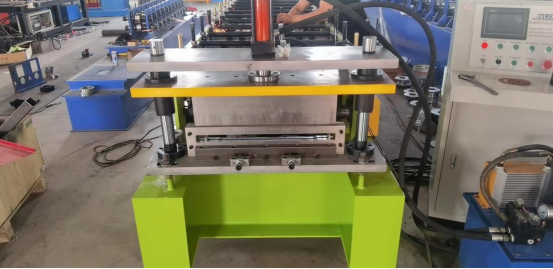 Snap Lock Standing Seam Roll Forming Machine For Roofing Panels With Single Snap Lock Seam