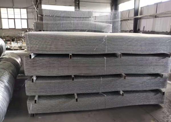 Buy Galvanized Square 4x4 2x4 8 Gauge Welded Mesh Flat Panel at wholesale prices