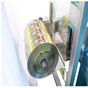 Auto Vertical Packing Machine Mechanical Driven Servo Motor Control