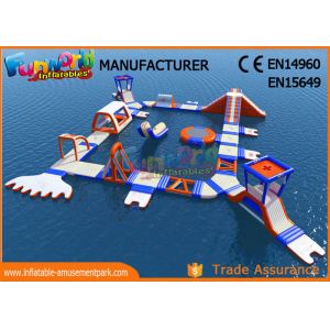 China Custom Giant PVC Tarpaulin Inflatable Floating Water Park High Durability on sale