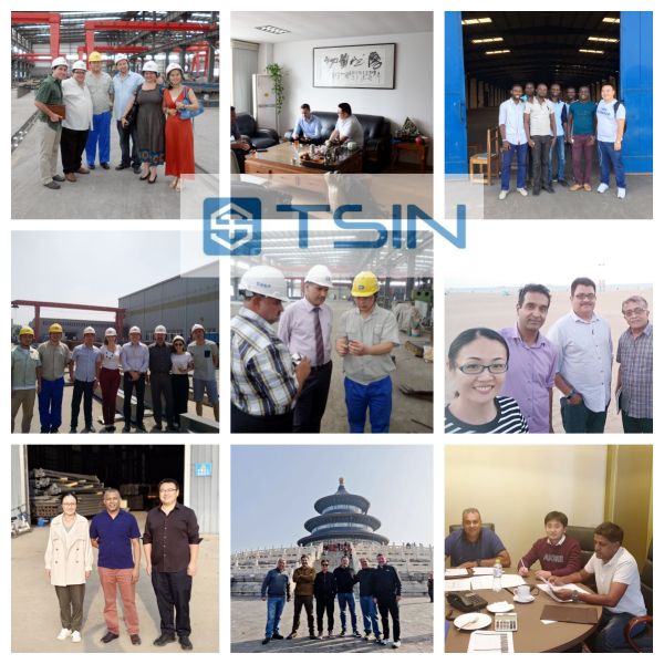 Completed steel structure project