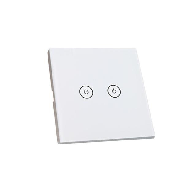 Buy 2 gang  standard TUYA esp8266 smart  wifi  wall socket UK at wholesale prices