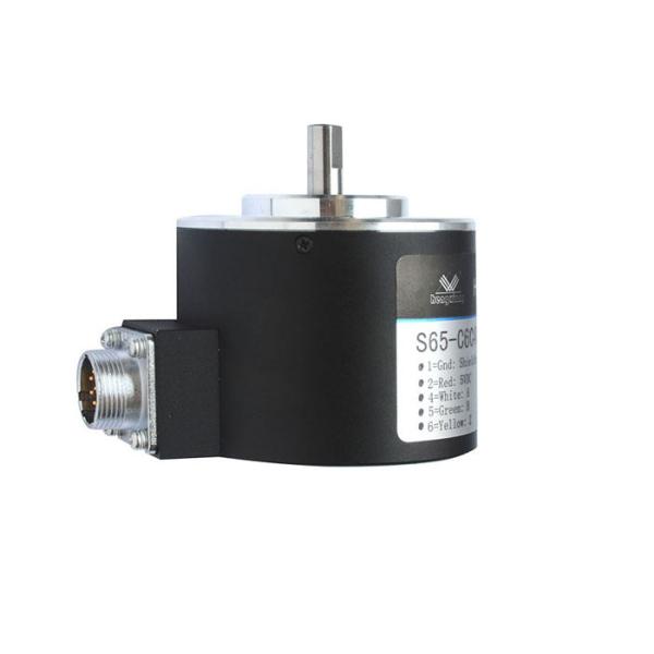 65mm Outer Dimension Optical Rotary Encoders 2048P / R Open Collector Output 12