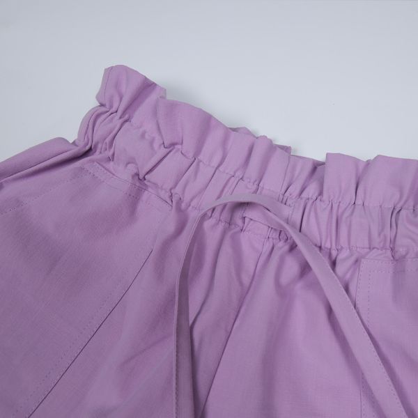 Neutral Baby Basic Linen Fabric Shorts Personalized Above Knee Embroidery Summer Shorts Custom