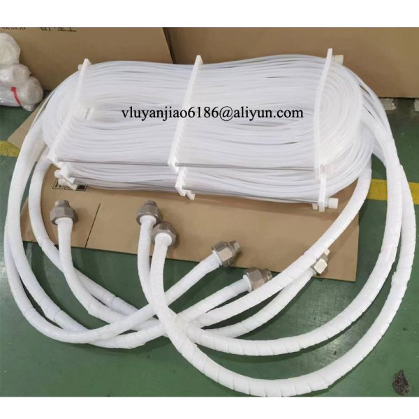 Teflon Tube Immersion Coil Heat Exchanger , Industrial Steam PTFE chemical heat exchanger