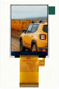 2.4 Inch IPS TFT LCD Display with 350 cd/m² Brightness 240x320 Resolution and 40 Pin MCU 16 Bit Interface