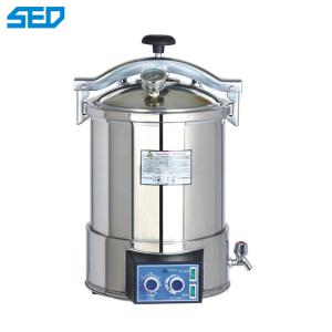 Quality SED-250P Timer Range 0-60min Medical Pharmaceutical Machinery Equipment Portable Pressure Steam Sterilizer Machine for sale