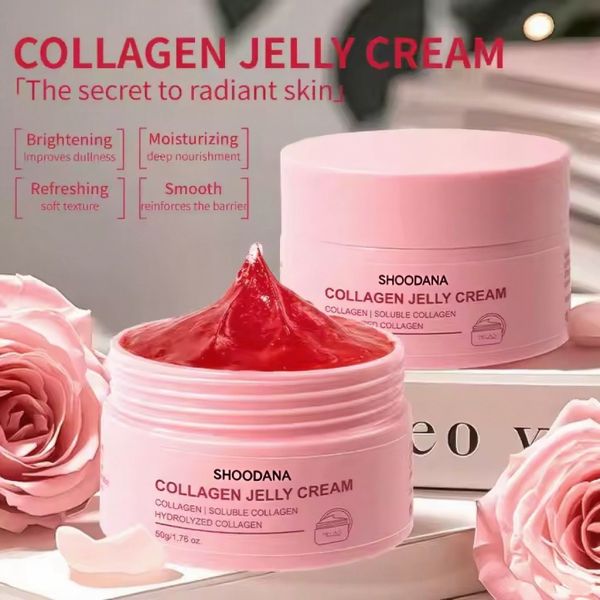 Collagen Jelly Super Lightening Korean Gel Face Cream Pink Face Gel Cream