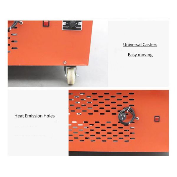 Painted Steel Meat Deli Display Cooler Grey Color Multiscene