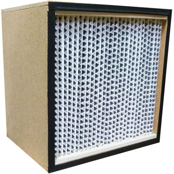 Efficient Wood Frame HEPA Filter For Air Scrubbers Negative Air Machines