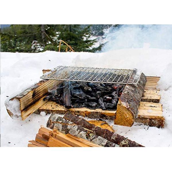 304 Intermediate Crimped Wire Mesh Galvanized For Barbecue Grill