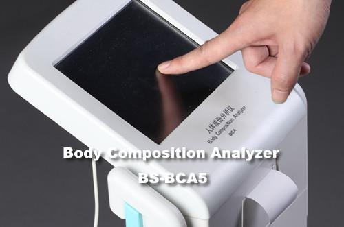 Buy CE Approved Body Fat Checking Machine With Big Scale Colorful Touch Screen Control Panel at wholesale prices