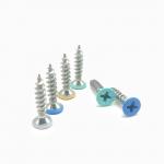 China Countersunk Color Paint Self Tapping Screw Furniture Painting ISO for sale