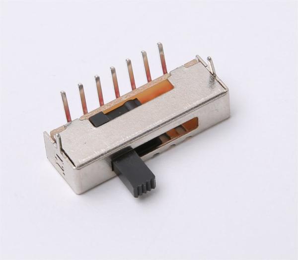 Buy Smooth Miniature Slide Switch SPDT 1 Pole 5 Position SS15E11 at wholesale prices