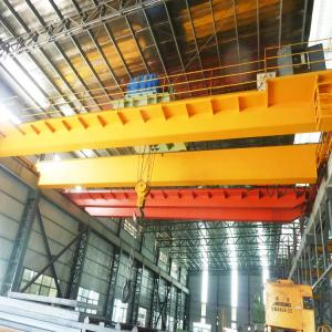 China 32 Ton Electromagnetic Beam Double Girder Overhead Travelling Crane High Safety A7 on sale