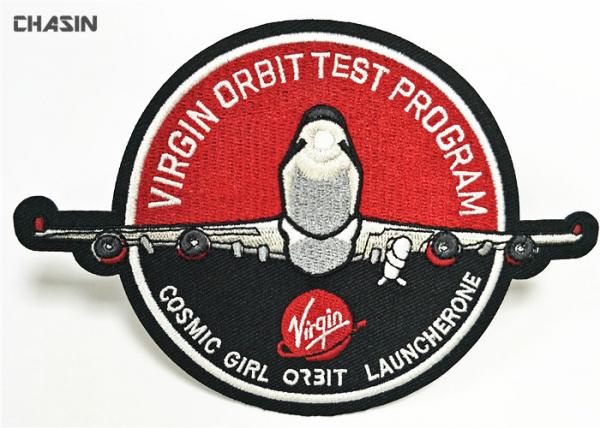 Buy Recycled Aviation Hat Patches Laser Cut Smooth Border Fabric Badges Patches at wholesale prices
