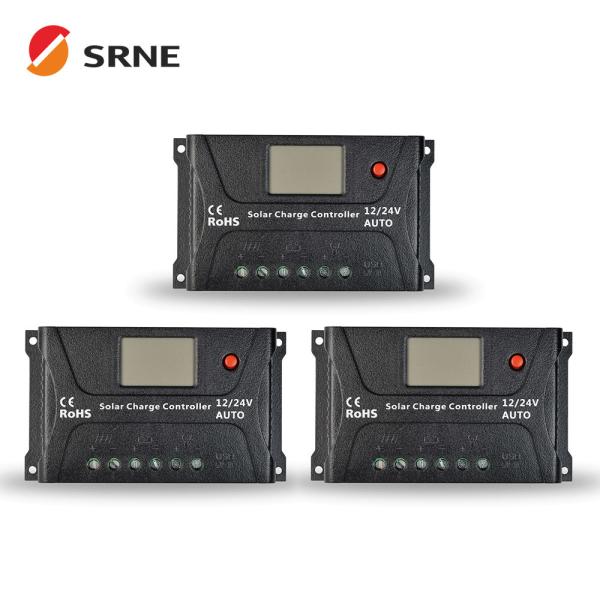 Buy Off Grid Solar Energy Controller 20 Amp PWM Solar Regulator ABS Shell Material at wholesale prices