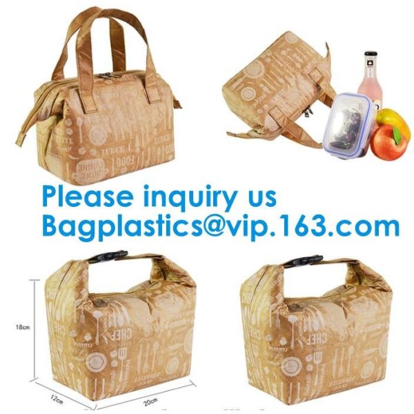 Recyclable Waterproof Coated Tyvek Shopping Bag Food Storage Bags,Reusable Polyester Tyvek Shopping Bag, Bagease