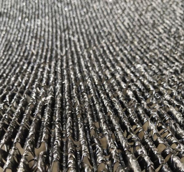 Buy 3D PP Extruded Monofilament Wave shaped Core Drainage sheet in shape of W or M for soccer field drainage projects at wholesale prices