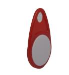 Custom RFID Key Fob 125khz Programmable NFC Keychain Tag For Access Control