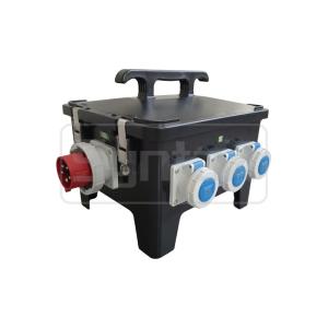 Quality Syntax MP24 32A Portable Rubber Power Distro With RCBOs &amp; MCBs Protection For Macau Project for sale