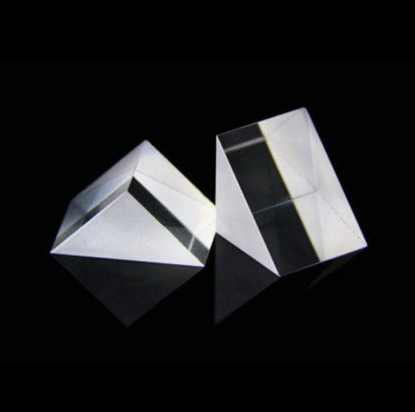 Buy AR Coating Optical Right Angle Prism Glass Triangular Prism Custom Made at wholesale prices