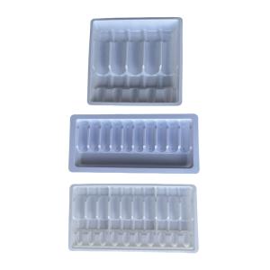 Quality PET polyethylene Terephthalate Ampoule Tray Customization 1ml 2ml 5ml 10ml Ampoule Tray With Multiple Specifications To Choose From for sale
