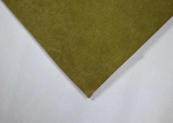 Buy Plain Style Washed Canvas Fabric Soft Feeling And Shrink - Resistant at wholesale prices