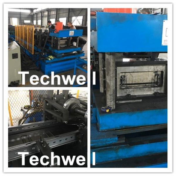 PLC Control 7 Rollers Cable Tray Roll Forming Machine