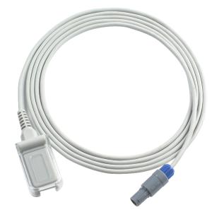 Quality Anke Compatible SpO2 Sensor Cable 5Pin to DB9 SpO2 Adapter Extension Cable 2.4M TPU for sale