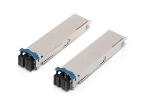 Quad Small Form-factor Pluggable SMF QSFP + Optical Transceiver For 40G Infiniband