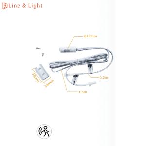 Separate Control One Piece Human Body Sensor LED Light Sensors With Fresnel Lens