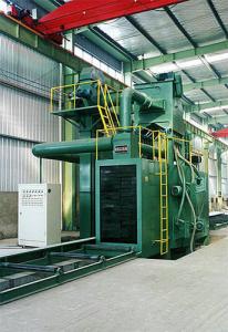 Quality Auto H-beam Production Line , Steel Plate Shot-blasting Machine for sale
