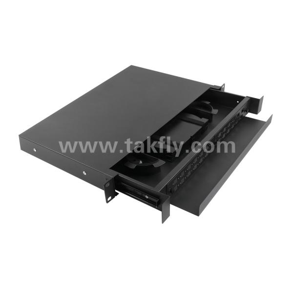 Buy SC Adapter Pigtail 1U Chassis Drawer SC Simplex Patch Panel Rack Mounted at wholesale prices