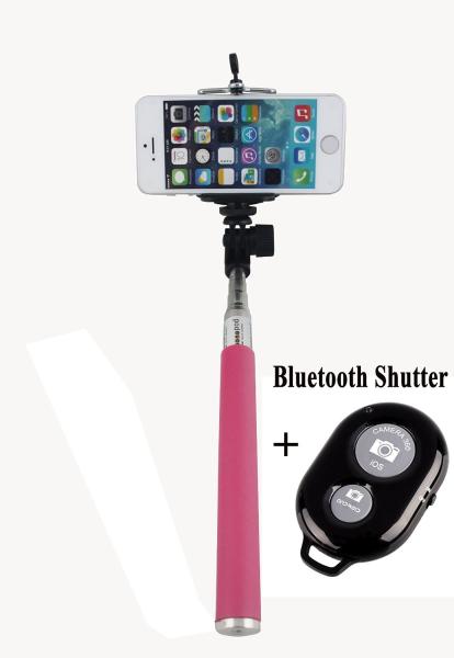 Buy Handheld monopod with remote for ios 4.0 / android 3.0 Smartphone Bracket at wholesale prices
