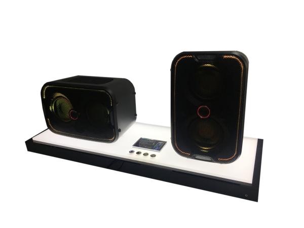 Buy RoSH Multiscene Demo Speaker Display , Exhibition Counter Speaker Display at wholesale prices