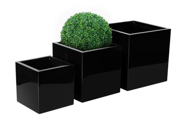 Buy Rectangular Modern Fiberglass Planters Customized 30-Day Crafted Timeless at wholesale prices