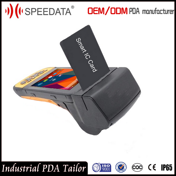 Wifi GSM Rugged Barcode Scanner for Android Chip Card , 8MP Camera