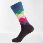 Fashion Happy Socks Men , Assorted Colorful Premium Cotton Sock For Women