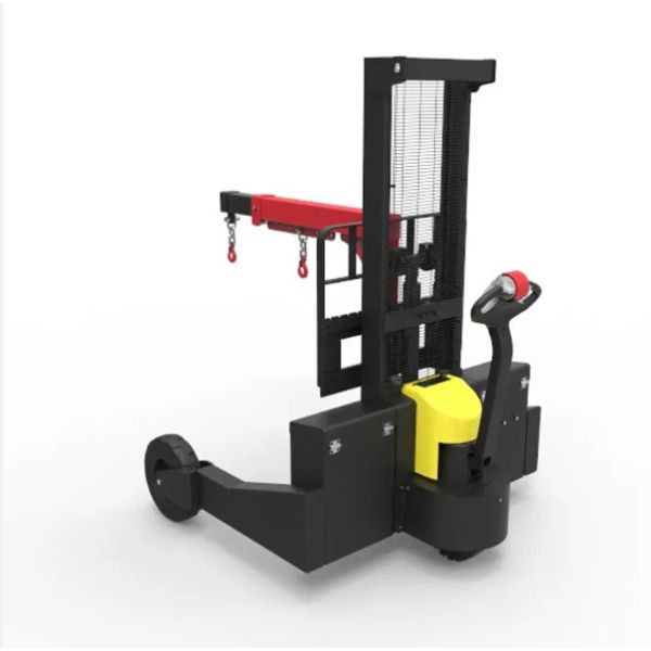 Mini Hydraulic Full Electric Stacker Crane Electric Floor Crane For Bag