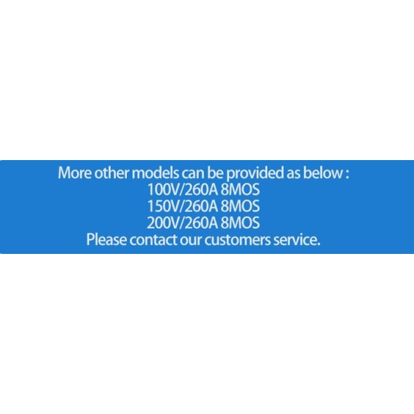 Enerkey Ideal Diode Module 40V 60V 80V 300A Sloar Base Station Redundant Power Battery Switching Module RV Modification