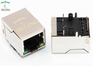 Quality THT Soldering Right Angle RJ45 8 Pin Connector Tab Down For PC Mainboard for sale