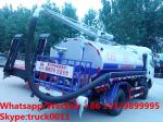 Factory customized JAC brand 4*2 LHD 4m3 fecal suction truck for sale, HOT SALE!