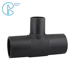 Quality Socket Reducing Tee Pipe HDPE Fusion Fittings for sale
