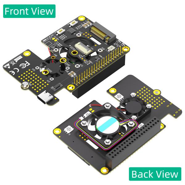 Buy 3 In 1 Combo M.2 NVMe SSD To PCI-E Adapter For Raspberry Pi 5 at wholesale prices