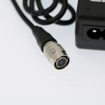110-240V Power Supply Camera Audio Cable 12V Hirose 6 Pin Female Connector For