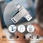 High Quality 3 in 1 Fast Transfer USB Flash Drive with USB 3.0, Type-C and