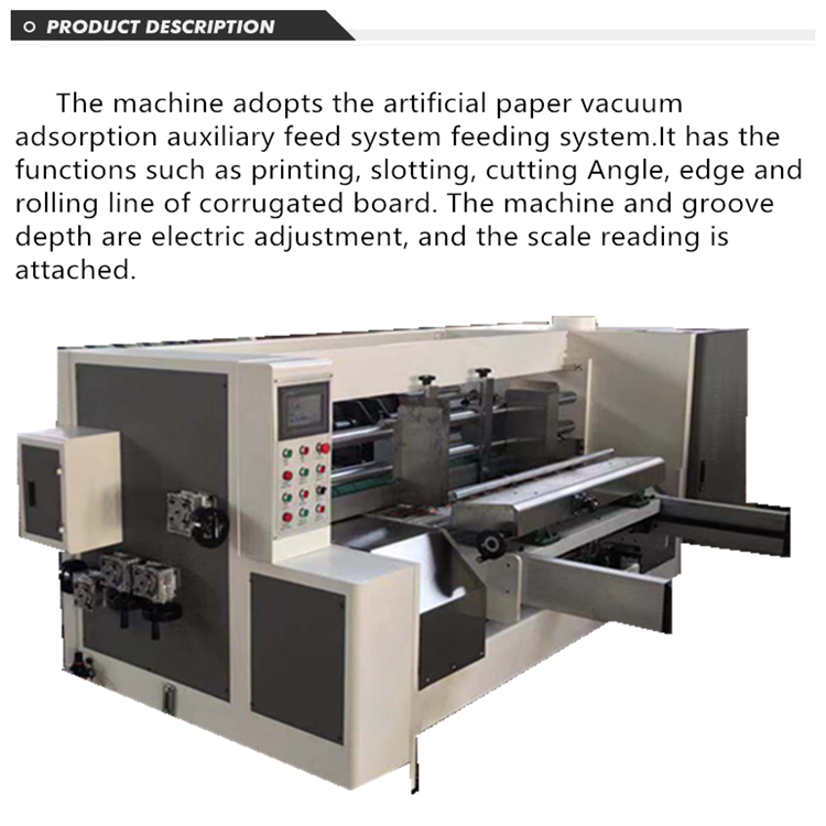 380v 50hz 2 Color Flexo Printing Machine , Flexo Printer Slotter Die Cutter